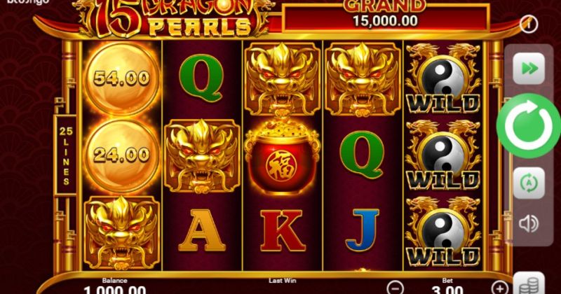 Play in 15 Dragon Pearls: Hold and Win slot online from Booongo for free now | www.llanon.com