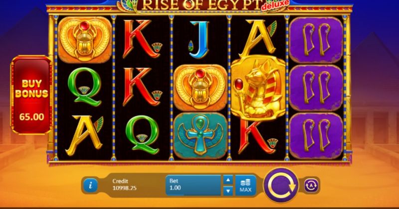 Play in Rise of Egypt: Deluxe slot online from Playson for free now | www.llanon.com